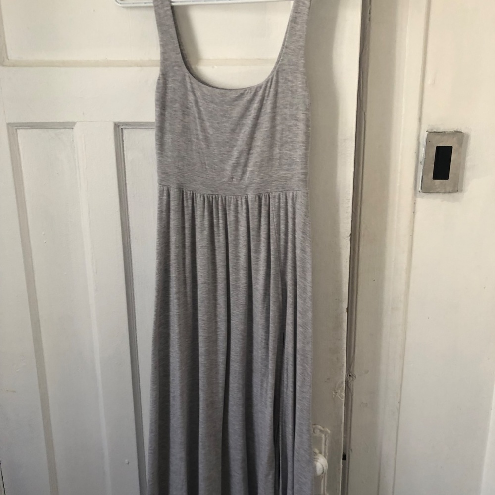 Artizia Wilfred Market Slit dress in HEATHER GREY
